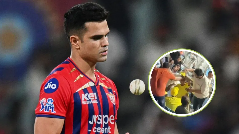अर्जुन तेंदुलकर के ज़ोरदार शॉट से एक प्रशंसक घायल; आगे जो हुआ उसने सबका दिल जीत लिया